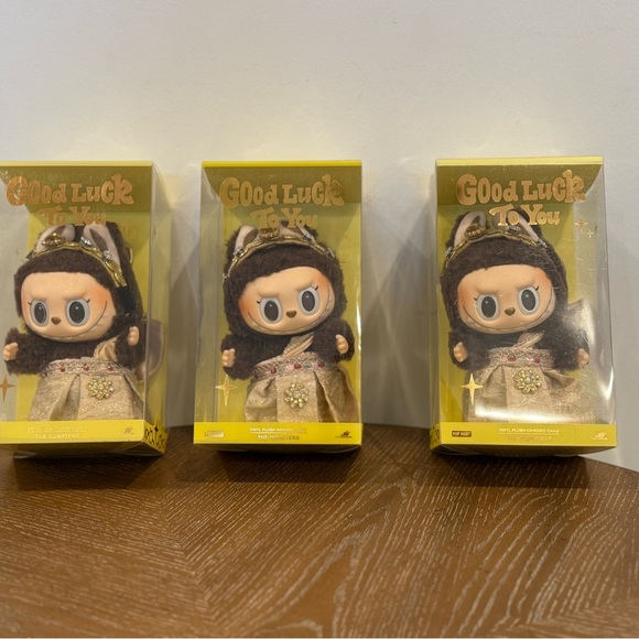 Labubu Other - POP MART The Monsters Good Luck To You Plush Figure – New in Box